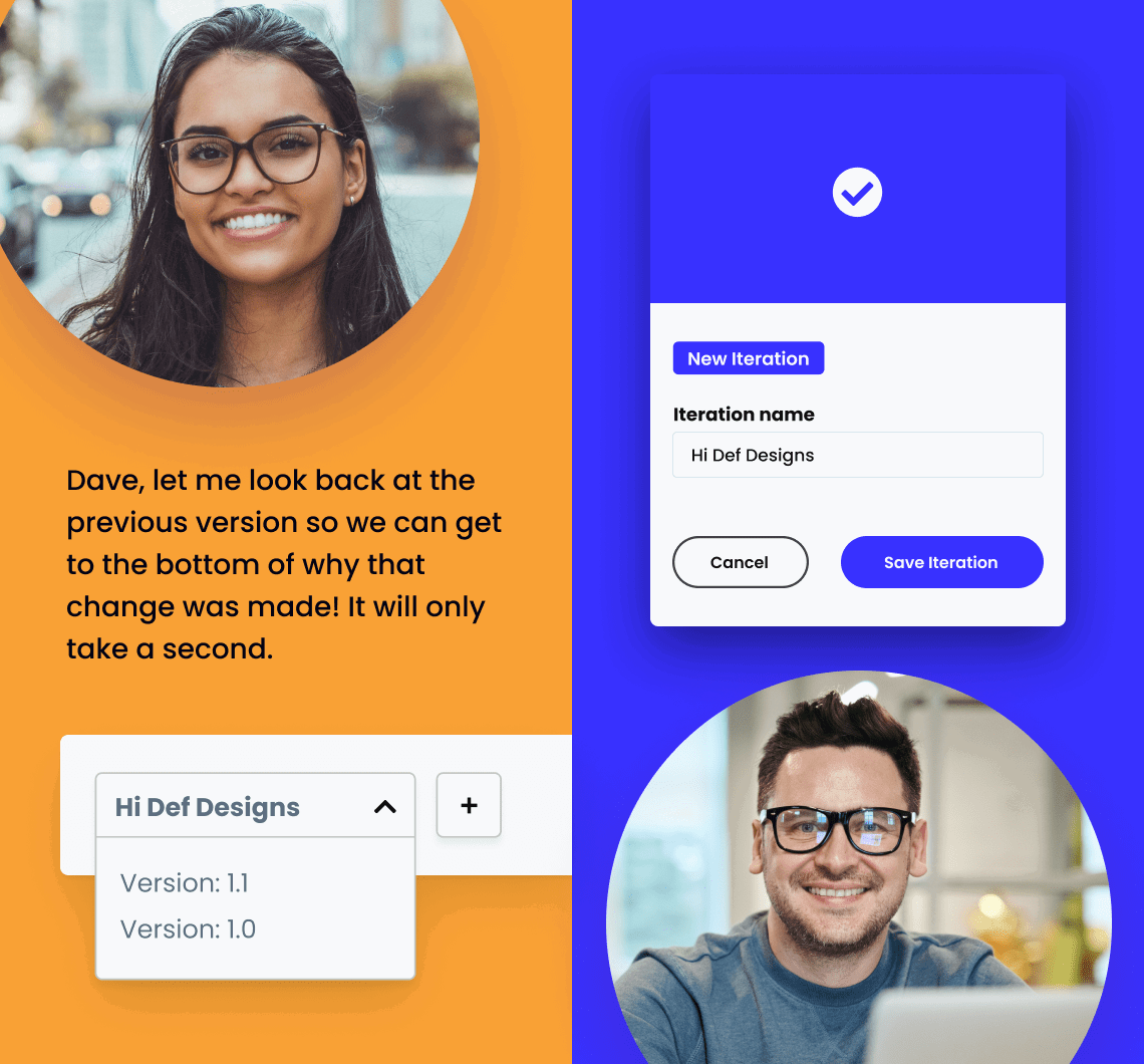 Image showing design Iteration Tracking in Feature Flux